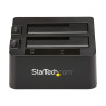 StarTech.com Dual-Bay USB 3.1 to SATA Hard Drive Docking Station, USB