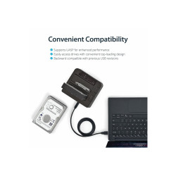 StarTech.com Dual-Bay USB 3.1 to SATA Hard Drive Docking Station, USB