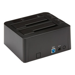 StarTech.com Dual-Bay USB 3.1 to SATA Hard Drive Docking Station, USB