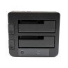 StarTech.com Dual-Bay USB 3.0 eSATA to SATA Hard Drive Docking Station