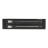 StarTech.com Rack Móvil Aluminio Backplane de 2 Discos Duros HDD SATA