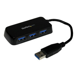 Startech Adaptador Concentrador Hub Ladrón USB 3.0 Super Speed 4 Puert