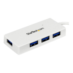 Startech Adaptador Concentrador Hub Ladrón USB 3.0 Super Speed 4 Puert