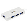 Startech Adaptador Concentrador Hub Ladrón USB 3.0 Super Speed 4 Puert