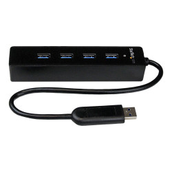 Startech Adaptador Concentrador Hub Ladrón USB 3.0 Super Speed 4 Puert