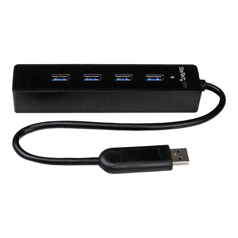 Startech Adaptador Concentrador Hub Ladrón USB 3.0 Super Speed 4 Puert