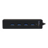 Startech Adaptador Concentrador Hub Ladrón USB 3.0 Super Speed 4 Puert