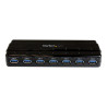 StarTech.com Concentrador Ladrón USB 3.0 de 7 Puertos - Hub de Sobreme