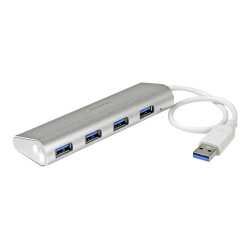 Concentrador USB 3.0 4 Puertos Hub Con Cable Incorporado | APLIUM