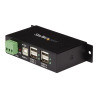 StarTech.com Concentrador Rugged USB 4 Puertos c/ Soporte de Montaje -