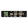 StarTech.com Concentrador Rugged USB 4 Puertos c/ Soporte de Montaje -