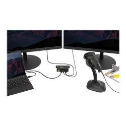StarTech.com Concentrador Rugged USB 4 Puertos c/ Soporte de Montaje -