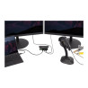 StarTech.com Concentrador Rugged USB 4 Puertos c/ Soporte de Montaje -