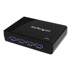 StarTech.com Adaptador Concentrador Hub Ladrón USB 3.0 Super Speed 4 P