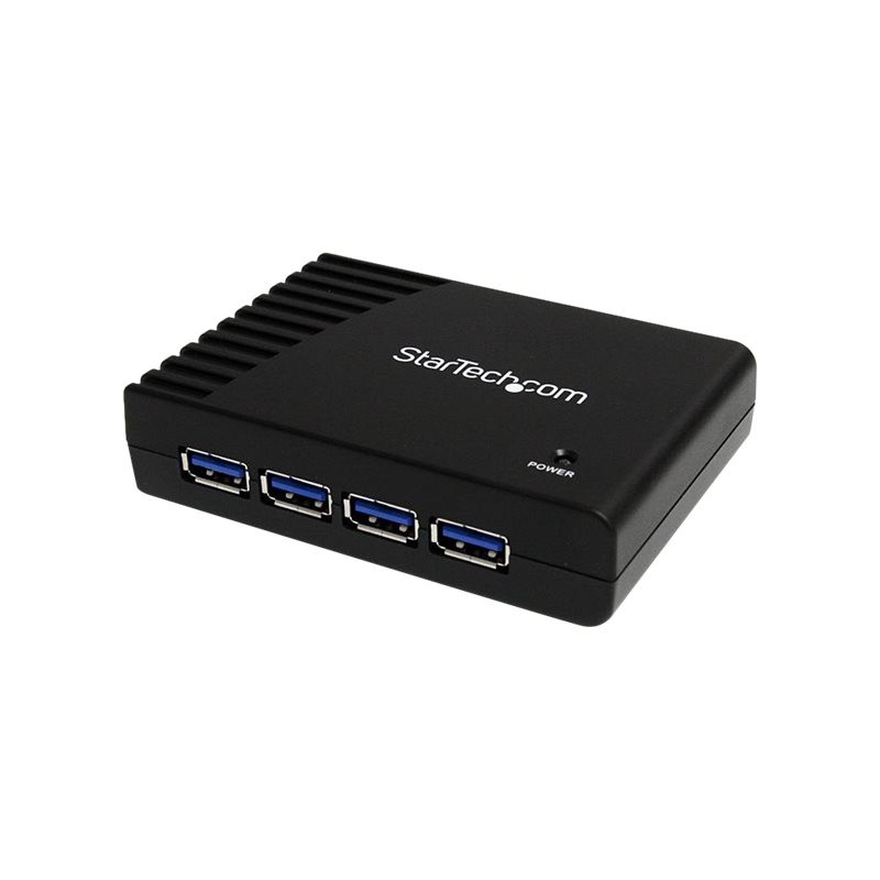StarTech.com Adaptador Concentrador Hub Ladrón USB 3.0 Super Speed 4 P