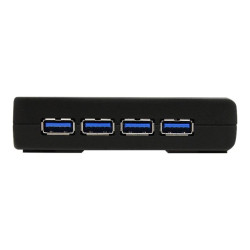 StarTech.com Adaptador Concentrador Hub Ladrón USB 3.0 Super Speed 4 P