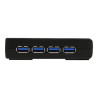 StarTech.com Adaptador Concentrador Hub Ladrón USB 3.0 Super Speed 4 P