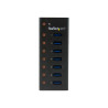 StarTech.com Concentrador USB 3.0 de 7 Puertos con Caja de Metal - Hub