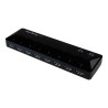Startech Concentrador USB 3.0 de 10 Puertos - Ladrón con Puertos de Ca