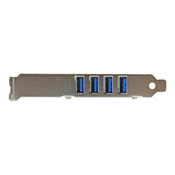 Startech Tarjeta Adaptador PCI Express PCI-E USB 3.0 con UASP de 4 Pue