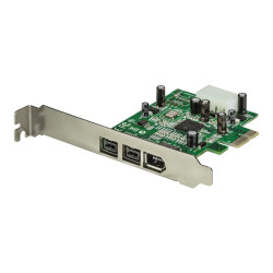 StarTech.com Adaptador Tarjeta FireWire PCI-Express PCI-e 1394b 1394a