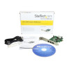 StarTech.com Adaptador Tarjeta FireWire PCI-Express PCI-e 1394b 1394a