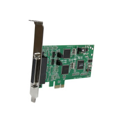 StarTech.com Tarjeta Adaptadora PCI Express PCIe de 4 Puertos Serie Se