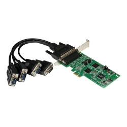 StarTech.com Tarjeta Adaptadora PCI Express PCIe de 4 Puertos Serie Se