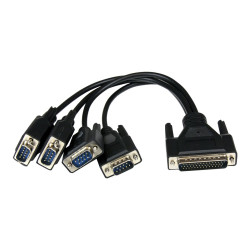 StarTech.com Tarjeta Adaptadora PCI Express PCIe de 4 Puertos Serie Se