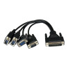StarTech.com Tarjeta Adaptadora PCI Express PCIe de 4 Puertos Serie Se