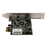 Startech Adaptador Tarjeta Controladora PCI Express PCI-E 2 Puertos US