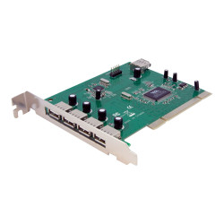 StarTech.com Adaptador Tarjeta PCI USB 2.0 de Alta Velocidad 7 Puertos