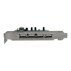 StarTech.com Adaptador Tarjeta PCI USB 2.0 de Alta Velocidad 7 Puertos