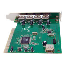 StarTech.com Adaptador Tarjeta PCI USB 2.0 de Alta Velocidad 7 Puertos