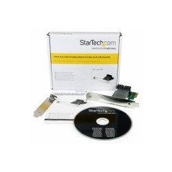 Startech Tarjeta Adaptador Controladora PCI Express PCI-E SATA 3 III 6