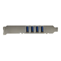 StarTech.com Tarjeta Adaptador PCI USB 3.0 SuperSpeed 4 Puertos Con Al