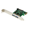 Tarjeta Pci Express 2 Puertos USB 3.0 Uasp Alimentacion Sata | APLIUM
