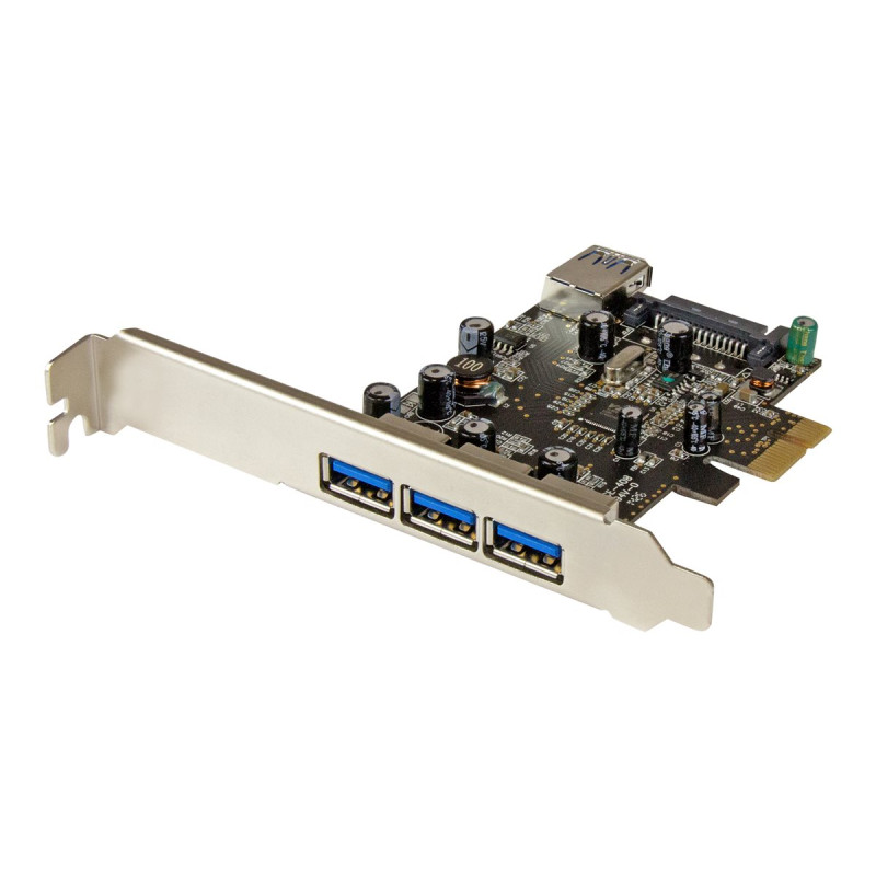 Tarjeta Adaptadora Pci Express De 4 Puertos USB 3.0 1XINTERN | APLIUM
