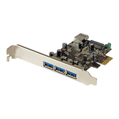 Tarjeta Adaptadora Pci Express De 4 Puertos USB 3.0 1XINTERN | APLIUM