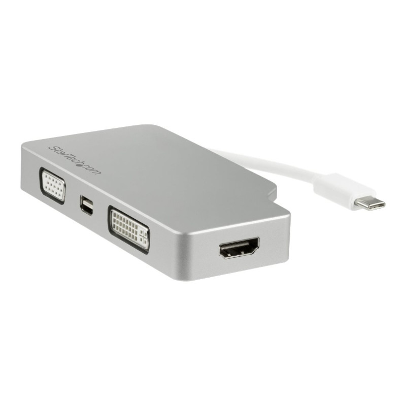 Startech Adaptador USB C Multipuertos de Vídeo HDMI, VGA, Mi | APLIUM