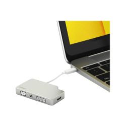 Startech Adaptador USB C Multipuertos de Vídeo HDMI, VGA, Mi | APLIUM