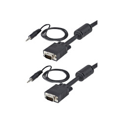 5m High Res Monitor VGA Cable w/Audio