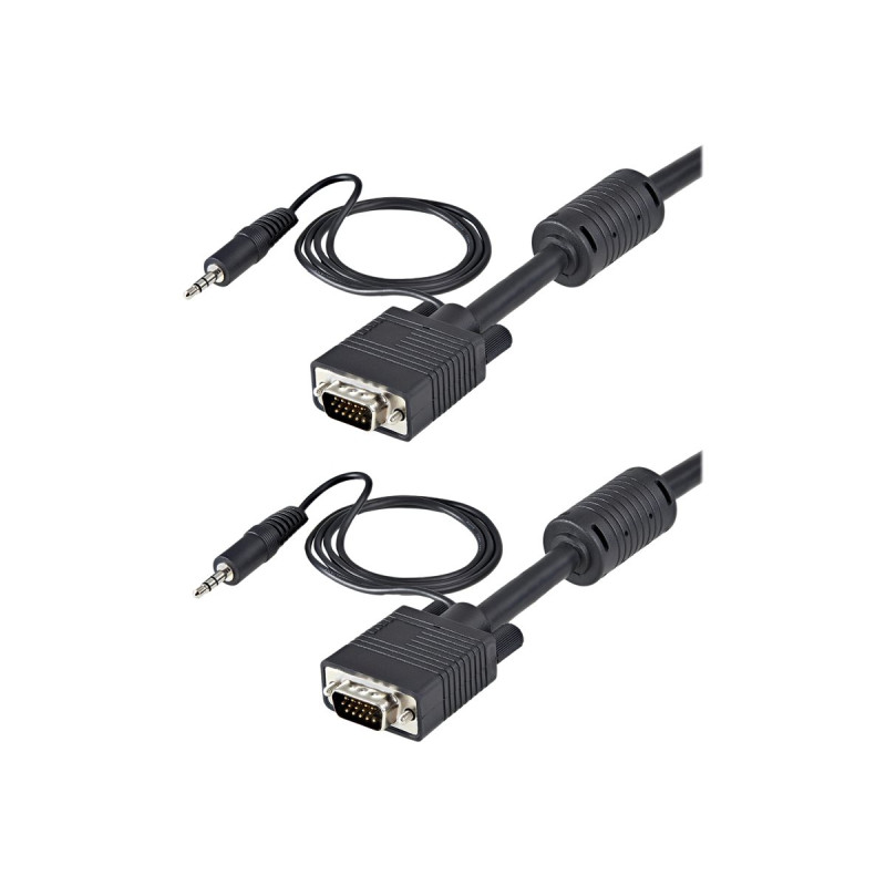 5m High Res Monitor VGA Cable w/Audio