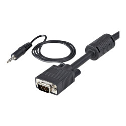 5m High Res Monitor VGA Cable w/Audio