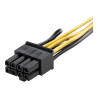 Cable Adaptador De Alimentacion Pci-express De 6 A 8 Pines | APLIUM