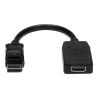 StarTech.com Adaptador de Video DisplayPort a HDMI Cable Conversor DP