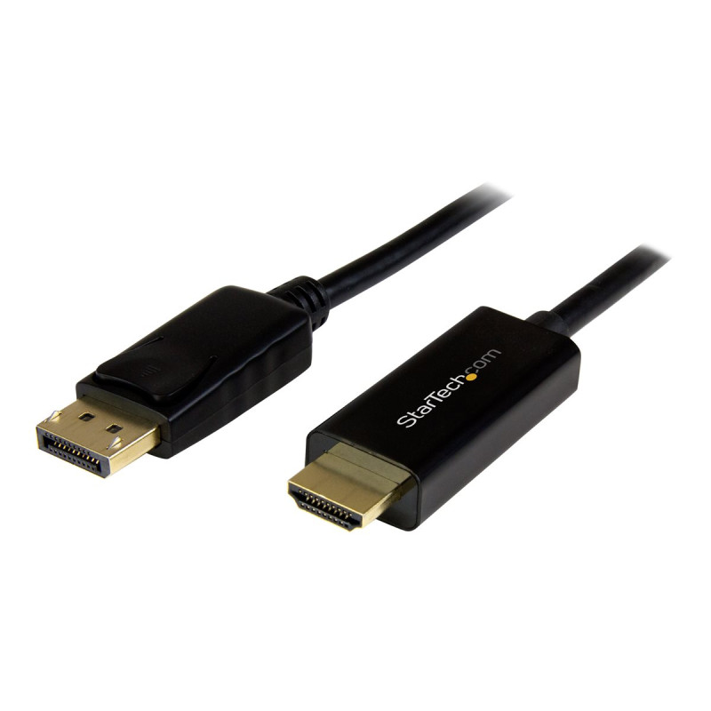 StarTech.com Cable Conversor DisplayPort a HDMI de 2m - Color Negro -
