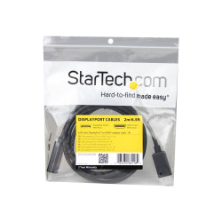 StarTech.com Cable Conversor DisplayPort a HDMI de 2m - Color Negro -