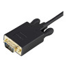 Cable 91CM Adaptador Conversor Displayport A VGA Activo Negr | APLIUM