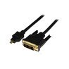 2m Micro HDMI to DVI-D Cable - M/M